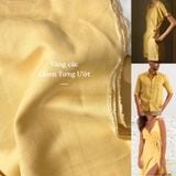  [Vải MM] [103] Vải Linen Tưng Ướt Premium Đã Wash Lên Áo, Quần, Váy, Đầm, Sơ Mi (Giá Bán 0.55m) 