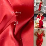 [Vải MM] (300) Vải Lụa Ngọc Trai Loại 1 Chính Phẩm Giãn Nhẹ, Mướt May Áo Dài, Sơ Mi, Váy, Đầm, Set Bộ (Giá bán 0.55m) 