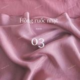  [Vải MM] [305] Vải Lụa 2 Da Cao Cấp Chính Phẩm Giãn Nhẹ, Mịn, Mướt, Mát Lên Sơ MI, Áo Dài, Đầm, Váy (Giá Bán 0.55m) 