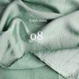  [Vải MM] [305] Vải Lụa 2 Da Cao Cấp Chính Phẩm Giãn Nhẹ, Mịn, Mướt, Mát Lên Sơ MI, Áo Dài, Đầm, Váy (Giá Bán 0.55m) 