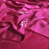  [Vải MM] [305] Vải Lụa 2 Da Cao Cấp Chính Phẩm Giãn Nhẹ, Mịn, Mướt, Mát Lên Sơ MI, Áo Dài, Đầm, Váy (Giá Bán 0.55m) 