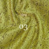  [Vải MM] (314) Vải Tafta Vân Gỗ Sang Trọng, Không Giãn Lên Áo Dài, Váy, Đầm Thiết Kế (Giá bán 0.5m) 