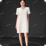  [Vải MM] (314) Vải Tafta Vân Gỗ Sang Trọng, Không Giãn Lên Áo Dài, Váy, Đầm Thiết Kế (Giá bán 0.5m) 