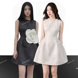  [Vải MM] (314) Vải Tafta Vân Gỗ Sang Trọng, Không Giãn Lên Áo Dài, Váy, Đầm Thiết Kế (Giá bán 0.5m) 