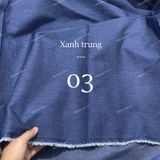  [Vải MM] (800) Vải Jean Denim Co Giãn Nhẹ, Dày Vừa Lên Sơ Mi, Váy, Đầm, Set Bộ (giá 0.55m) 