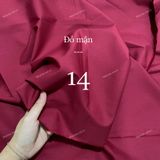  [Vải MM] (407) Vải Kate Thô Ướt Hót Trend Dày Vừa, Không Giãn Lên Sơ Mi, Váy, Đầm, Quần, Set (Giá bán 0.5m) 