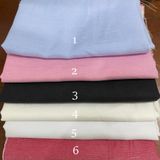  [411] Vải Kate Trơn Oxford (Kate Ford) Cao Cấp May Sơ Mi Nam Nữ, Đầm, Váy, Bộ (Giá bán 0.5m) 