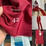  [500] Vải Chéo Hàn Mịn co giãn Lên Quần Tây, Váy, Đầm Công sở (giá bán 0.55m) 