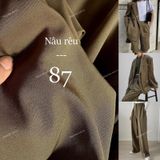  [500] Vải Chéo Hàn Mịn co giãn Lên Quần Tây, Váy, Đầm Công sở (giá bán 0.55m) 