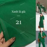  [Vải MM] [501] Vải Cotton Lạnh Hàn Quốc Loại 1 Giãn Nhẹ 2c May Quần Tây, Váy, Đầm, Vest (Giá 0.55m) 
