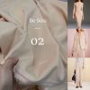  [Vải MM] (Giá 0.6m) [501] Vải Cotton Lạnh Hàn Quốc Loại 1 Giãn Nhẹ 2c May Quần Tây, Váy, Đầm, Vest 