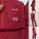  [Vải MM] [501] Vải Cotton Lạnh Hàn Quốc Loại 1 Giãn Nhẹ 2c May Quần Tây, Váy, Đầm, Vest (Giá 0.55m) 