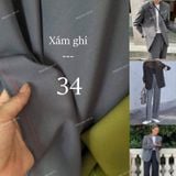  [Vải MM] [501] Vải Cotton Lạnh Hàn Quốc Loại 1 Giãn Nhẹ 2c May Quần Tây, Váy, Đầm, Vest (Giá 0.55m) 