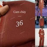  [Vải MM] [501] Vải Cotton Lạnh Hàn Quốc Loại 1 Giãn Nhẹ 2c May Quần Tây, Váy, Đầm, Vest (Giá 0.55m) 