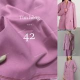  [Vải MM] [501] Vải Cotton Lạnh Hàn Quốc Loại 1 Giãn Nhẹ 2c May Quần Tây, Váy, Đầm, Vest (Giá 0.55m) 