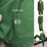  [Vải MM] [501] Vải Cotton Lạnh Hàn Quốc Loại 1 Giãn Nhẹ 2c May Quần Tây, Váy, Đầm, Vest (Giá 0.55m) 