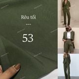  [Vải MM] [501] Vải Cotton Lạnh Hàn Quốc Loại 1 Giãn Nhẹ 2c May Quần Tây, Váy, Đầm, Vest (Giá 0.55m) 