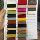  [Vải MM] (505) Vải Chéo Cotton Ý Loại 1 Mịn, Mát, Co Giãn Chính Phẩm Lên Quần Tây, Váy, Đầm Công sở (Giá Bán 0.55m) 