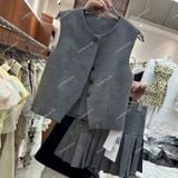  [506] Vải Kaki Xước Hoa Nổi Giãn Nhẹ Lên Quần Tây, Vest, Váy, Đầm, Set Thiết Kế (Giá 0.55m) 