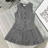  [506] Vải Kaki Xước Hoa Nổi Giãn Nhẹ Lên Quần Tây, Vest, Váy, Đầm, Set Thiết Kế (Giá 0.55m) 