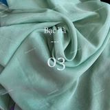  [210] Vải Tơ Óng Ngọc Trai Mỏng Nhẹ, Mềm, Mướt Lên Sơ Mi, Đầm, Váy Đẹp, Sang Trọng (Giá Bán 0.5m) 