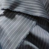  [Vải MM] (502) Vải Quần Tây Sọc Đứng 11 li Hack Dáng Lên Quần Tây, Vest, Ghi lê, Set Bộ Sang Trọng (Giá Bán 0.55m) 