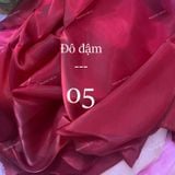  [212] Vải Tơ Sống Organza Chính Phẩm Bóng Mướt Lên Đầm, Váy, Sơ Mi, Áo Dài (giá bán 0.5m) 