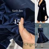  [600] Vải Nhung 7 Biên Trơn Chính Phẩm Mềm Mịn Đẹp Lên Áo Dài, Đầm, Váy, Áo Kiểu (Giá Bán 0.5m) 