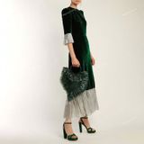  [600] Vải Nhung 7 Biên Trơn Chính Phẩm Mềm Mịn Đẹp Lên Áo Dài, Đầm, Váy, Áo Kiểu (Giá Bán 0.5m) 