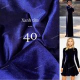  [600] Vải Nhung 7 Biên Trơn Chính Phẩm Mềm Mịn Đẹp Lên Áo Dài, Đầm, Váy, Áo Kiểu (Giá Bán 0.5m) 