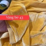  [600] Vải Nhung 7 Biên Trơn Chính Phẩm Mềm Mịn Đẹp Lên Áo Dài, Đầm, Váy, Áo Kiểu (Giá Bán 0.5m) 