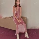  [600] Vải Nhung 7 Biên Trơn Chính Phẩm Mềm Mịn Đẹp Lên Áo Dài, Đầm, Váy, Áo Kiểu (Giá Bán 0.5m) 