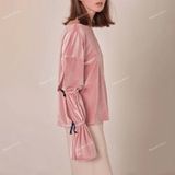  [600] Vải Nhung 7 Biên Trơn Chính Phẩm Mềm Mịn Đẹp Lên Áo Dài, Đầm, Váy, Áo Kiểu (Giá Bán 0.5m) 