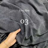  [Vải MM] (601) Vải Nhung Tăm Nhỏ Dày Vừa, Mềm, Không Giãn Lên Quần, Áo Khoác, Váy, Đầm (Giá Bán 0.55m) 