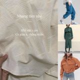  [Vải MM] (601) Vải Nhung Tăm Nhỏ Dày Vừa, Mềm, Không Giãn Lên Quần, Áo Khoác, Váy, Đầm (Giá Bán 0.55m) 