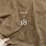  [Vải MM] (601) Vải Nhung Tăm Nhỏ Dày Vừa, Mềm, Không Giãn Lên Quần, Áo Khoác, Váy, Đầm (Giá Bán 0.55m) 