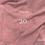  [Vải MM] (602) Vải Nhung Tăm Lớn Dày Dặn, Không Giãn Lên Quần, Áo Khoác, Váy, Đầm (giá bán 0.55m) 