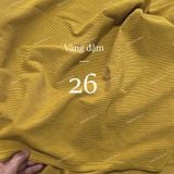  [Vải MM] (602) Vải Nhung Tăm Lớn Dày Dặn, Không Giãn Lên Quần, Áo Khoác, Váy, Đầm (giá bán 0.55m) 