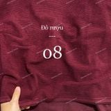  [Vải MM] (602) Vải Nhung Tăm Lớn Dày Dặn, Không Giãn Lên Quần, Áo Khoác, Váy, Đầm (giá bán 0.55m) 