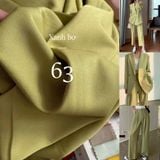  [500] Vải Chéo Hàn Mịn co giãn Lên Quần Tây, Váy, Đầm Công sở (giá bán 0.55m) 