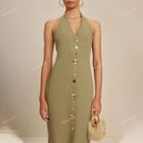  [117] Vải Linen Bamboo Cao Cấp Chống Nhăn Mềm, Mát, Lên Set Bộ, Váy, Đầm Thiết Kế (Giá Bán 0.55m) 