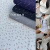  [700] Vải Thun Tăm In Họa Tiết Co Giãn 4 Chiều May Áo, Đồ Ngủ, Váy, Đầm Thiết Kế (Giá bán 0.5m) 