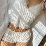  [700] Vải Thun Tăm In Họa Tiết Co Giãn 4 Chiều May Áo, Đồ Ngủ, Váy, Đầm Thiết Kế (Giá bán 0.5m) 