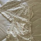  [700] Vải Thun Tăm In Họa Tiết Co Giãn 4 Chiều May Áo, Đồ Ngủ, Váy, Đầm Thiết Kế (Giá bán 0.5m) 