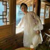  [Vải MM] [208] Vải Tơ Ép Hoa Nhẹ, Mềm, Lên Sơ Mi, Đầm, Váy Đẹp, Sang Trọng Cần Lót (Giá Bán 0.5m) 