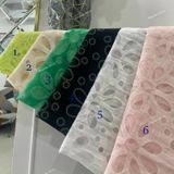  [Vải MM] (219) Vải Tơ Hoa Lớn Mềm, Lên Sơ Mi, Đầm, Váy Đẹp, Sang Trọng Cần Lót (Giá Bán 0.5m) 