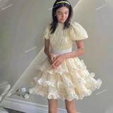  [206] Tơ Xốp Hoa Thời Trang Lên Áo, Váy, Đầm, Set Bộ Thiết Kế (Giá Bán 0.5m) 