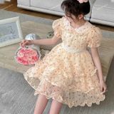  [206] Tơ Xốp Hoa Thời Trang Lên Áo, Váy, Đầm, Set Bộ Thiết Kế (Giá Bán 0.5m) 