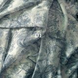  [Vải MM] [214] Vải Tơ Landscape Sang Trọng Nhẹ, Mềm, Mướt Lên Sơ Mi, Đầm, Váy Đẹp (Giá Bán 0.5m) 