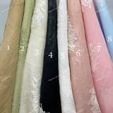  [Vải MM] [209] Vải Tơ Hoa Cẩm Nhẹ, Mát Lên Sơ Mi, Đầm, Váy, Set Bộ Thiết Kế (Giá Bán 0.5m) 